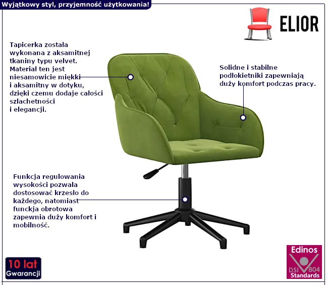 Krzesło biurowe Picanta 9X