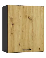 Szafka kuchenna wisząca 60 cm grafit + dąb artisan - Coleo 21X w sklepie aosom.live