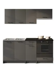 Komplet szafek kuchennych grafit mat - Lanter 4X w sklepie aosom.live