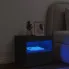 Prezentacja czarnej szafki nocnej Lefrok