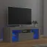Wizualizacja szafki RTV z LED Ferdin szarość betonu