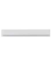 Biała minimalistyczna półka ścienna - Jayden 11X w sklepie aosom.live