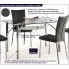 Fotografia Stół szklany Petit z kategorii Stoły
