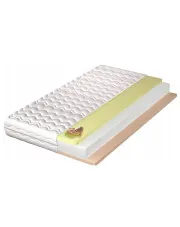 Materac piankowy visco z pokrowcem 120x200 - Ontari w sklepie aosom.live