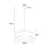 Rozmiar lampy A519-Sozi