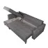 Nowoczesny szary narożnik Grefos