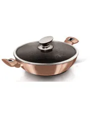 Garnek typu wok na indukcję z pokrywą - Midea 5X w sklepie aosom.live
