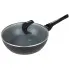 Patelnia z powłoką marmurkową i szklaną pokrywą 28cm - Flavum 17X
