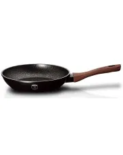 Aluminiowa patelnia z brązowym silikonowym uchwytem 20cm - Flavum 19X w sklepie aosom.live