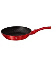 Aluminiowa czerwona patelnia na indukcję 20cm - Motis 8X w sklepie aosom.live