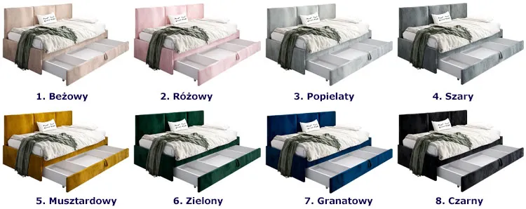 kolory tapczanu Huzox 6X
