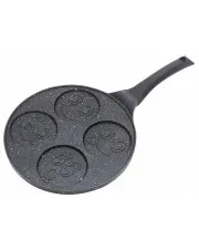 Aluminiowa patelnia do placuszków z minkami 26,5cm - Zirex 3X w sklepie aosom.live