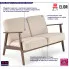 wypoczynkowa sofa retro Conti 4X