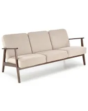 Beżowa trzyosobowa sofa w stylu vintage - Alexander 5X w sklepie aosom.live