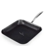 Kwadratowa grillowa patelnia z powłoką 3D 28 cm - Rosalia 3X w sklepie aosom.live