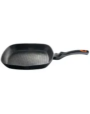 Patelnia grillowa z silikonowym uchwytem typu soft touch - Rosalia 12X w sklepie aosom.live
