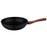 Granitowy wok z brązową rączką 28cm - Hippi 11X
