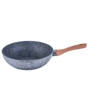 Patelnia typu wok z powłoką granitową 28cm - Migusto 7X w sklepie aosom.live