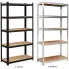 Szczegółowe zdjęcie nr 4 produktu Metalowy regał do piwnicy 150 cm - Ovegi 3X