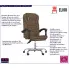 Lucera brązowe krzesło