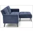 narożna sofa granatowa Cavani