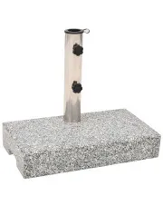 Prostokątna granitowa podstawa pod parasol - Apulla 4X w sklepie aosom.live