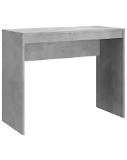 Szare małe biurko proste beton - Licata w sklepie aosom.live