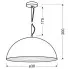 wymiary lampy D148 Tiremi