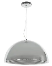 Srebrna chromowana lampa wisząca 40 cm - D149-Hilori w sklepie aosom.live