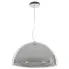 Srebrna chromowana lampa wisząca 40 cm - D149-Hilori
