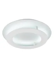 Biały okrągły plafon LED 50 cm - D156-Azalia w sklepie aosom.live