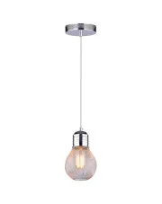 Industrialna chromowana lampa wisząca - K532-Rezi w sklepie aosom.live