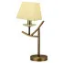Lampa stołowa z żółtym abażurem - K543-Tariko