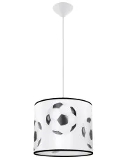 Lampa wisząca dla chłopca z motywem piłki - A594-Gindo w sklepie aosom.live