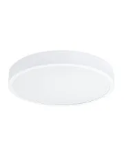 Biały nowoczesny plafon z modułem LED 50 cm - A602-Liptos w sklepie aosom.live