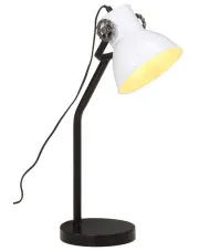 Retro lampa stołowa biała M001 - Listora w sklepie aosom.live
