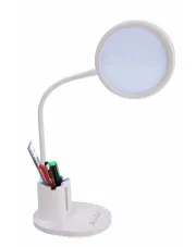 Biała lampka LED z przybornikiem - M004-Zumea w sklepie aosom.live