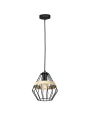 Loftowa lampa wisząca czarna - K549-Emeli w sklepie aosom.live