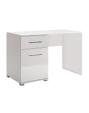 Białe minimalistyczne biurko - Wilhelm 28X w sklepie aosom.live