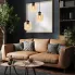 Szczegółowe zdjęcie nr 5 produktu Lampa wisząca SOMBRA Tareos 3xE27