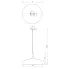 Szczegółowe zdjęcie nr 6 produktu Lampa wisząca LINCOLN Voxi 1xE27 35cm