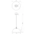 Szczegółowe zdjęcie nr 5 produktu Lampa wisząca BETA Sensit 1xE27 35cm