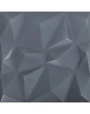 Nowoczesne panele ścienne 12 sztuk diamentowa szarość - Ekna 3X w sklepie aosom.live