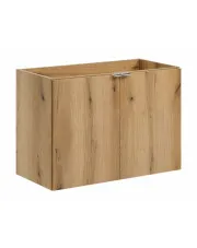 Nowoczesna szafka do łazienki w kolorze dębu - Dafo 10X 80 cm w sklepie aosom.live