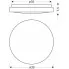 Wymiary plafonu drewnianego Z075-Metion