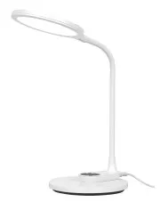 Biała regulowana lampka biurkowa LED / kinkiet - A681-Karam w sklepie aosom.live