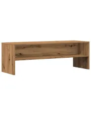 Otwarta szafka RTV w skandynawskim stylu dąb artisan - Sarsa w sklepie aosom.live