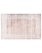 Antypoślizgowy beżowy dywan 80x150 cm - Rutica 3X w sklepie aosom.live