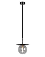 Industrialna lampa wisząca ze szklanym kloszem - A698-Fordi w sklepie aosom.live
