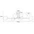 Wymiary lampy A708 Reda